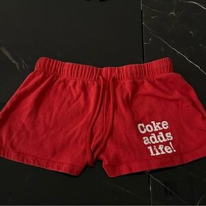 Red Coke Adds Life Shorts